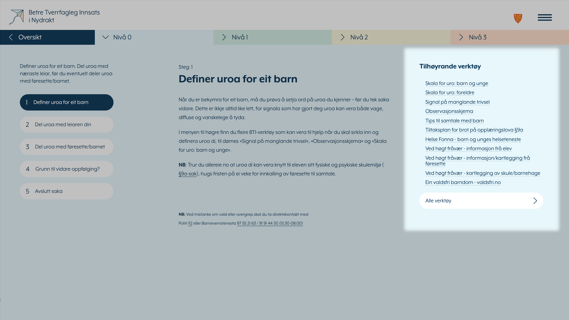 Illustrasjon Tilhøyrande verktøy 